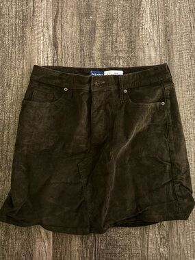 Old Navy Dark green Corduroy Skirt